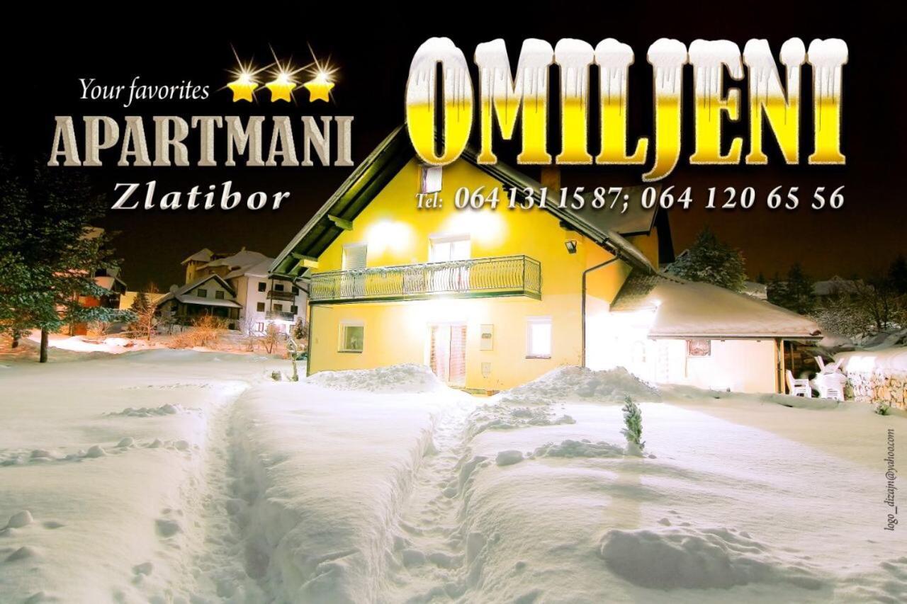 Omiljeni Apartments 즐라티보 외부 사진